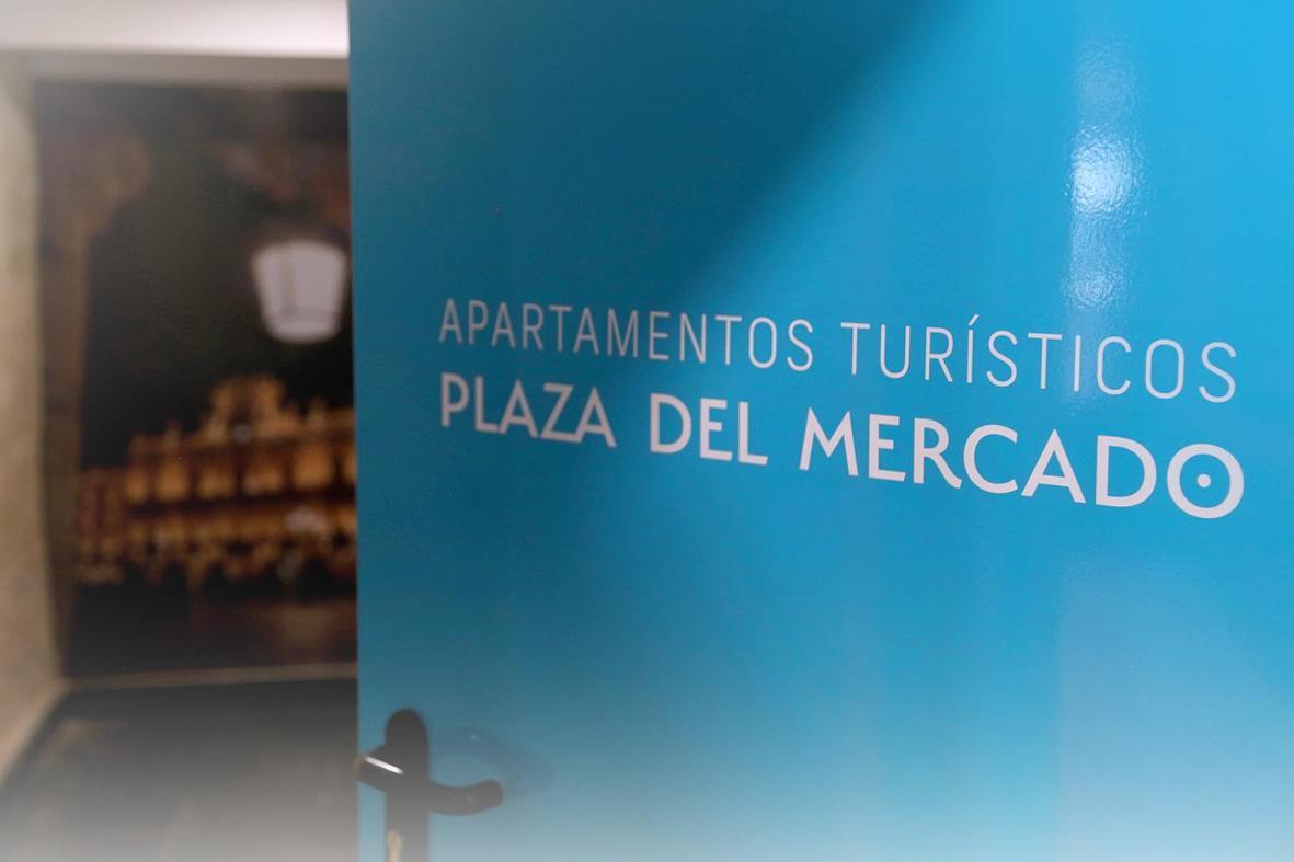 Piso Plaza Mercado 2,3 Salamanca Bagian luar foto